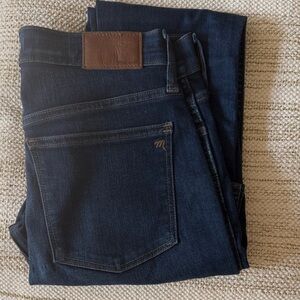 Madewell Dark Blue Skinny Jeans